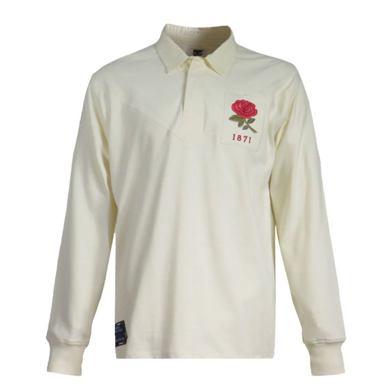 Heritage England Rugby Shirt 1871 Vintage - Ellis Rugby