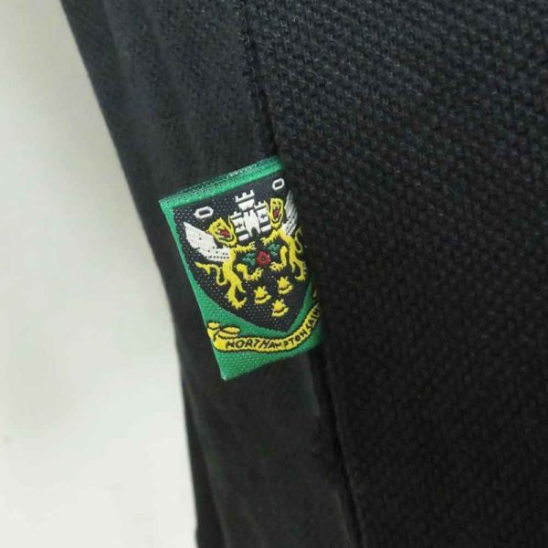 Vintage Northampton Saints Rugby Polo Shirt Ellis Rugby