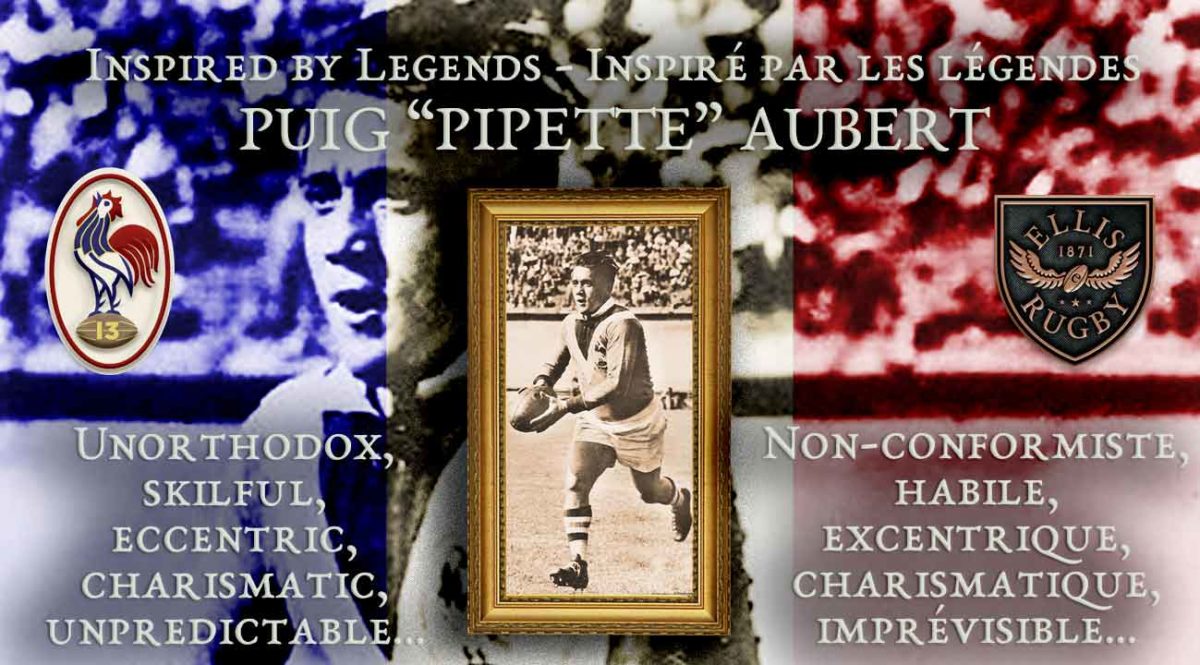 France Rugby League Legend Puig Pipette Aubert Ellis Rugby france-rugby-league-legend-puig-pipette-aubert-ellis-rugby