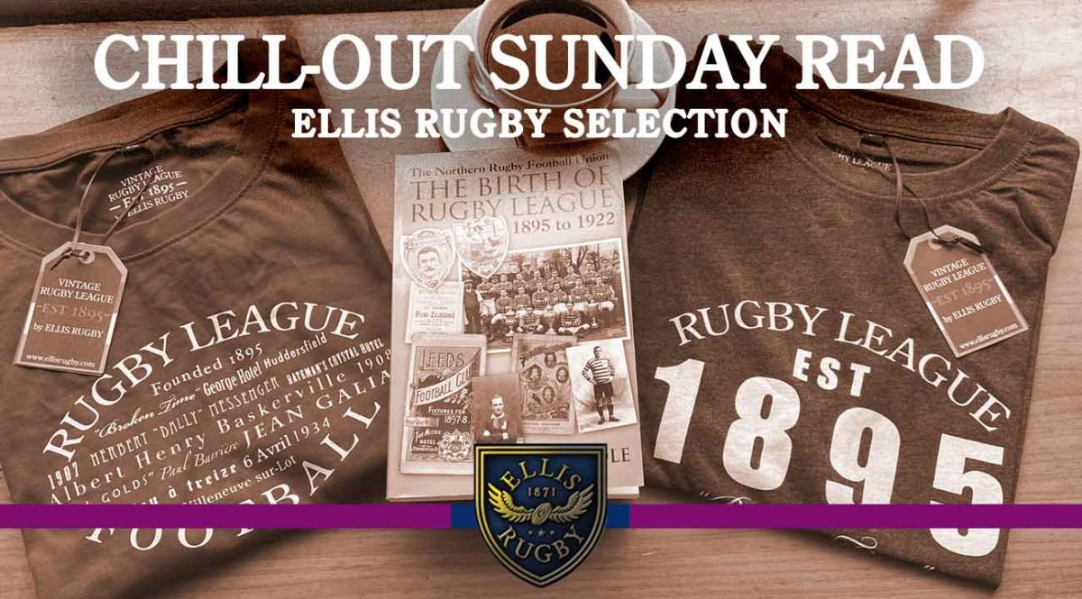 Rugby League Football 1895. Birth of Rugby League. Ellis Rugby